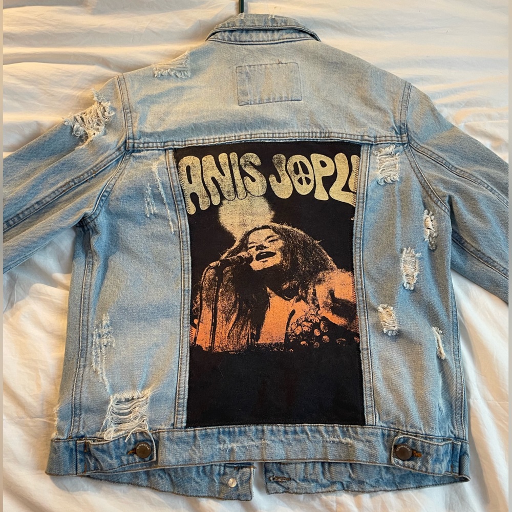 Janis Joplin Vintage Jacket. Professionally sewed.